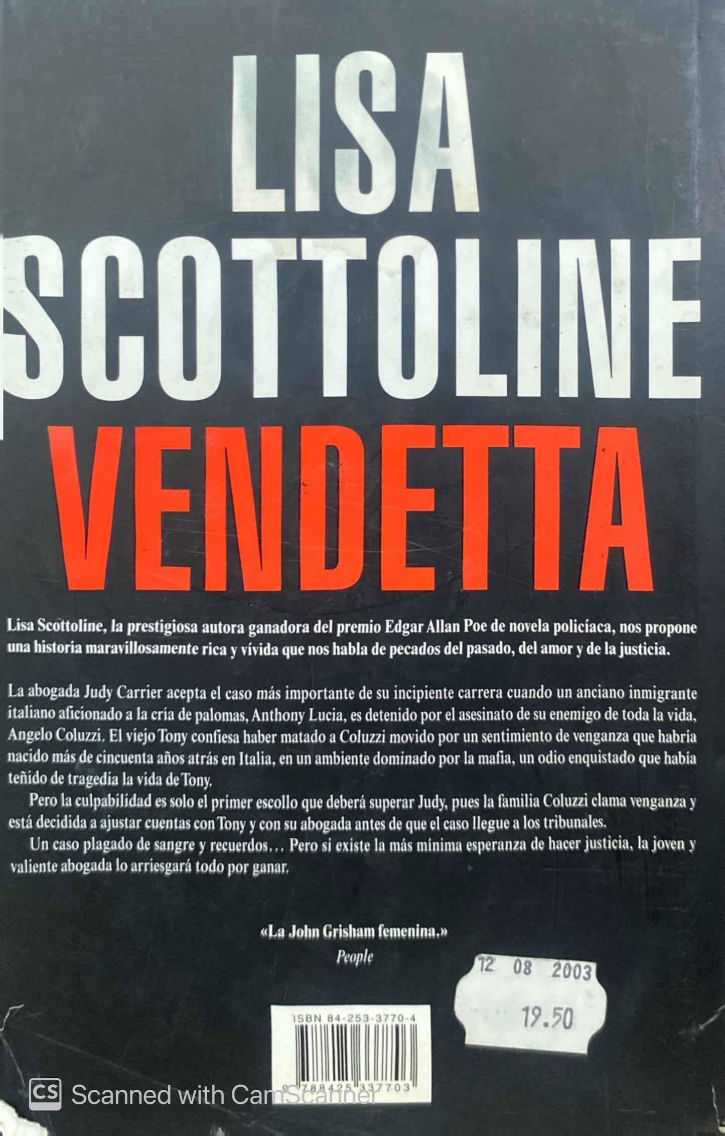 Vendetta | Lisa Scottoline