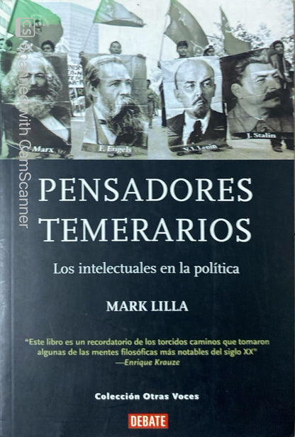 Pensadores  temerarios | Mark Lilia