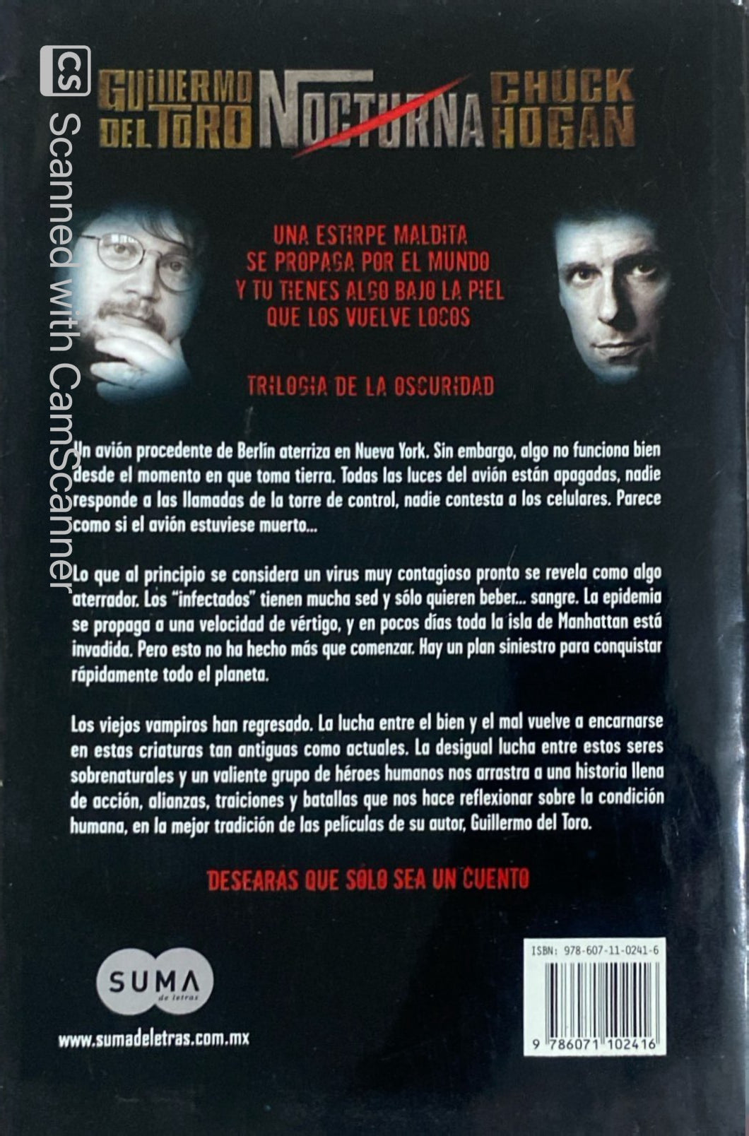 Nocturna | Guillermo del toro y Chuck Hogan