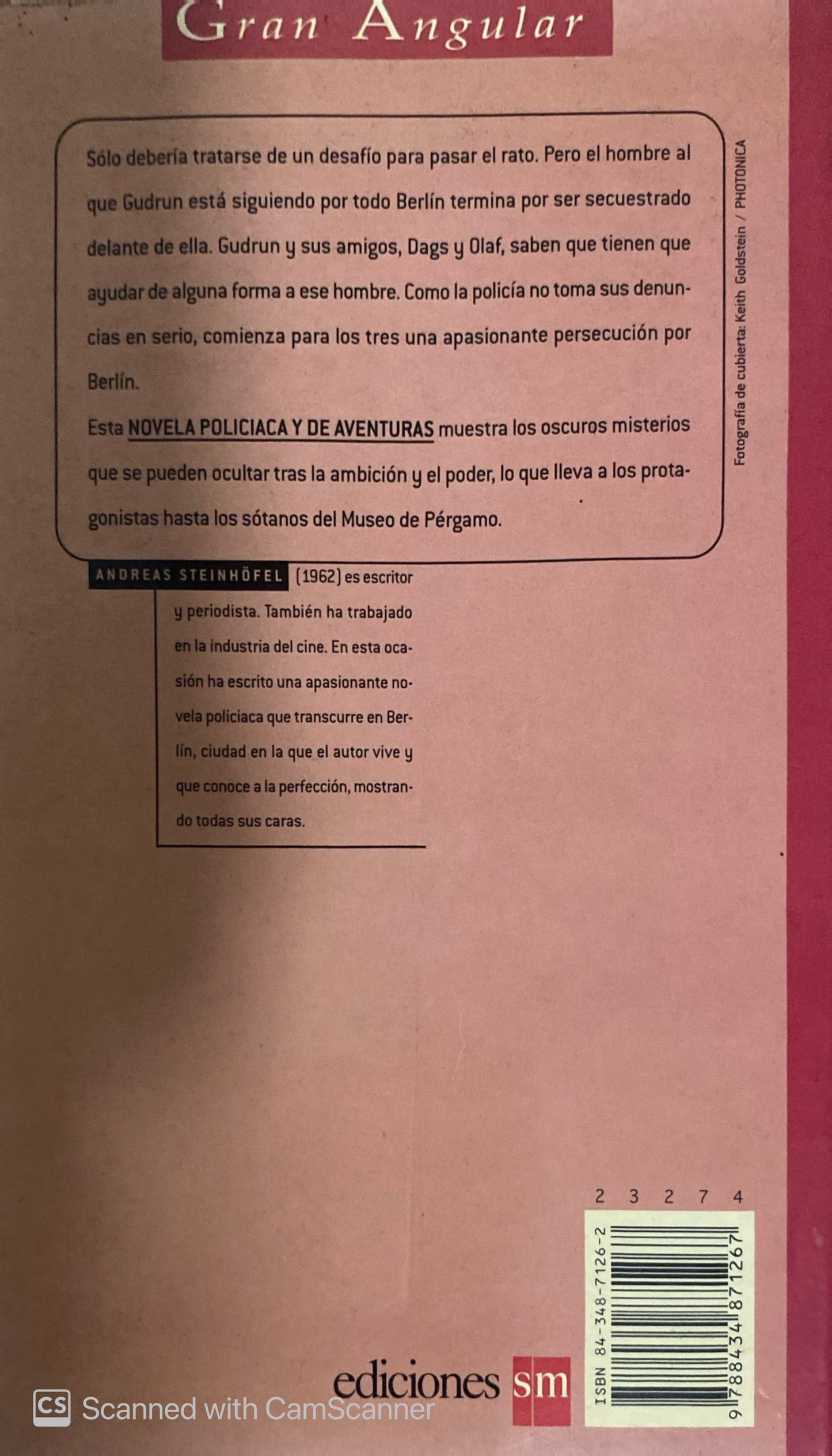 El patron de los ladrones | Andreas Steinhöfel