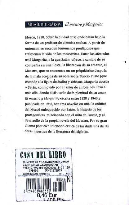 El maestro y Margarita | Mijaíl Bulgákov