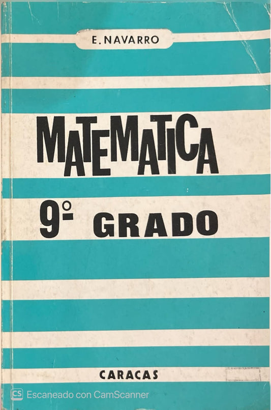 Matemática 9no grado | E. Navarro