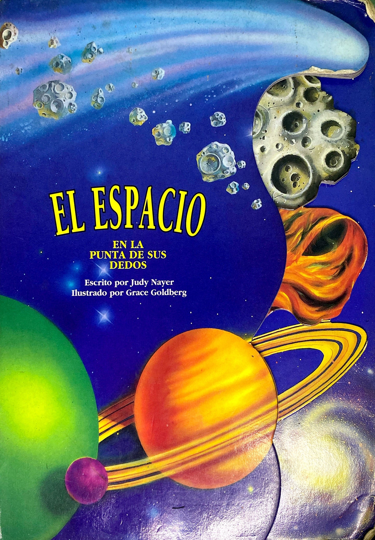 El espacio en la punta de sus dedos