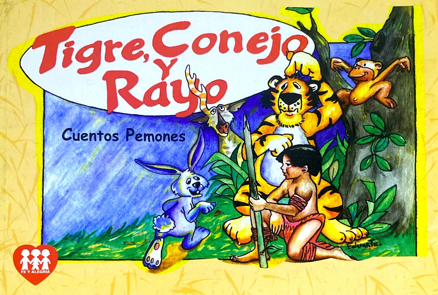 Tigre, conejo y rayo