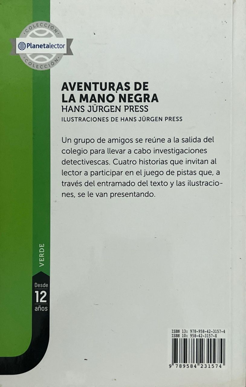 Aventuras de la mano negra | Hans Jürgen Press