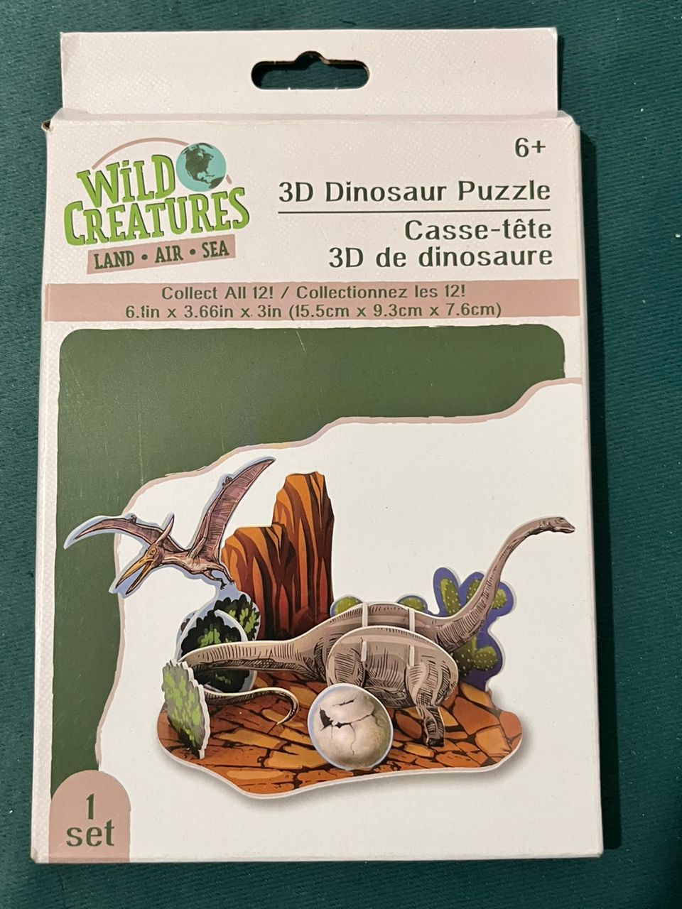Rompecabeza 3D Dinosaurio