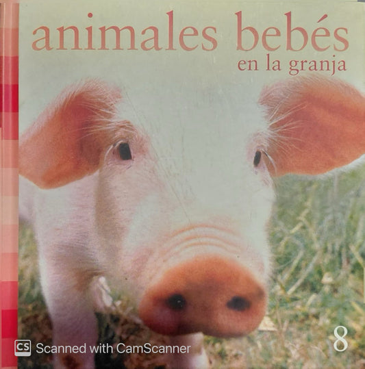 Libro infantil Animales bebés en la granja