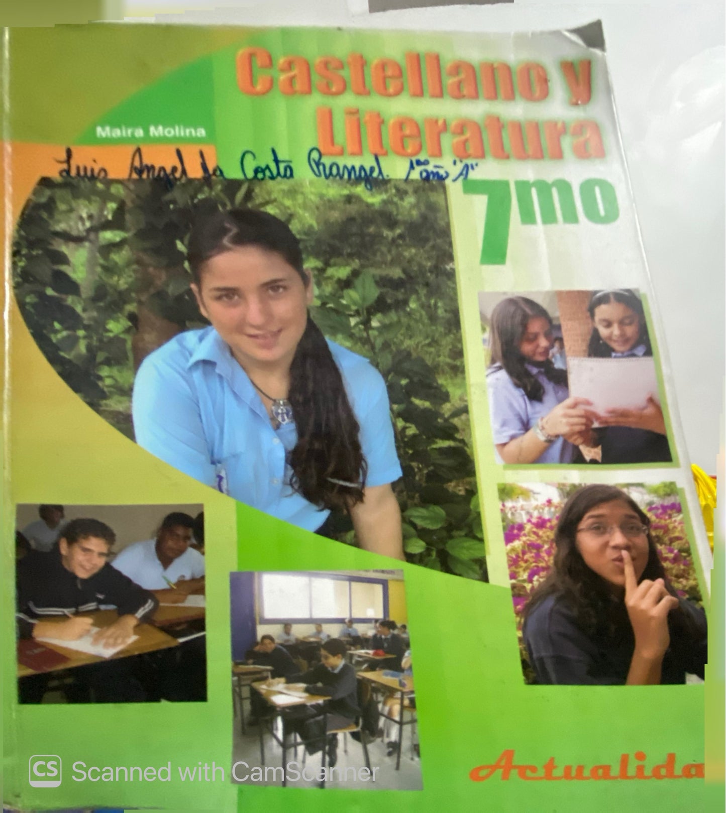 Castellano y Literatura 7mo | Maira Molina Editorial Actualidad