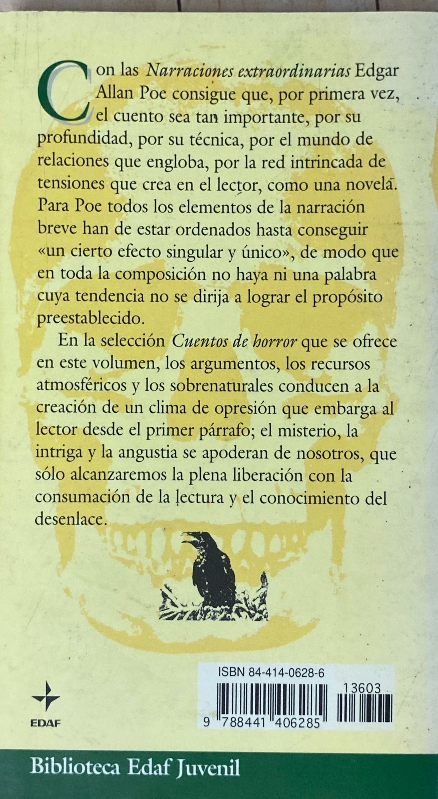 Cuentos de horror | Edgar Allan Poe