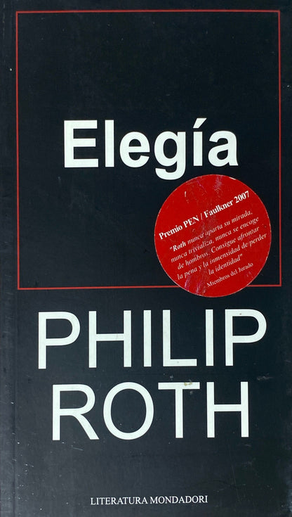 Elegía | Philip Roth