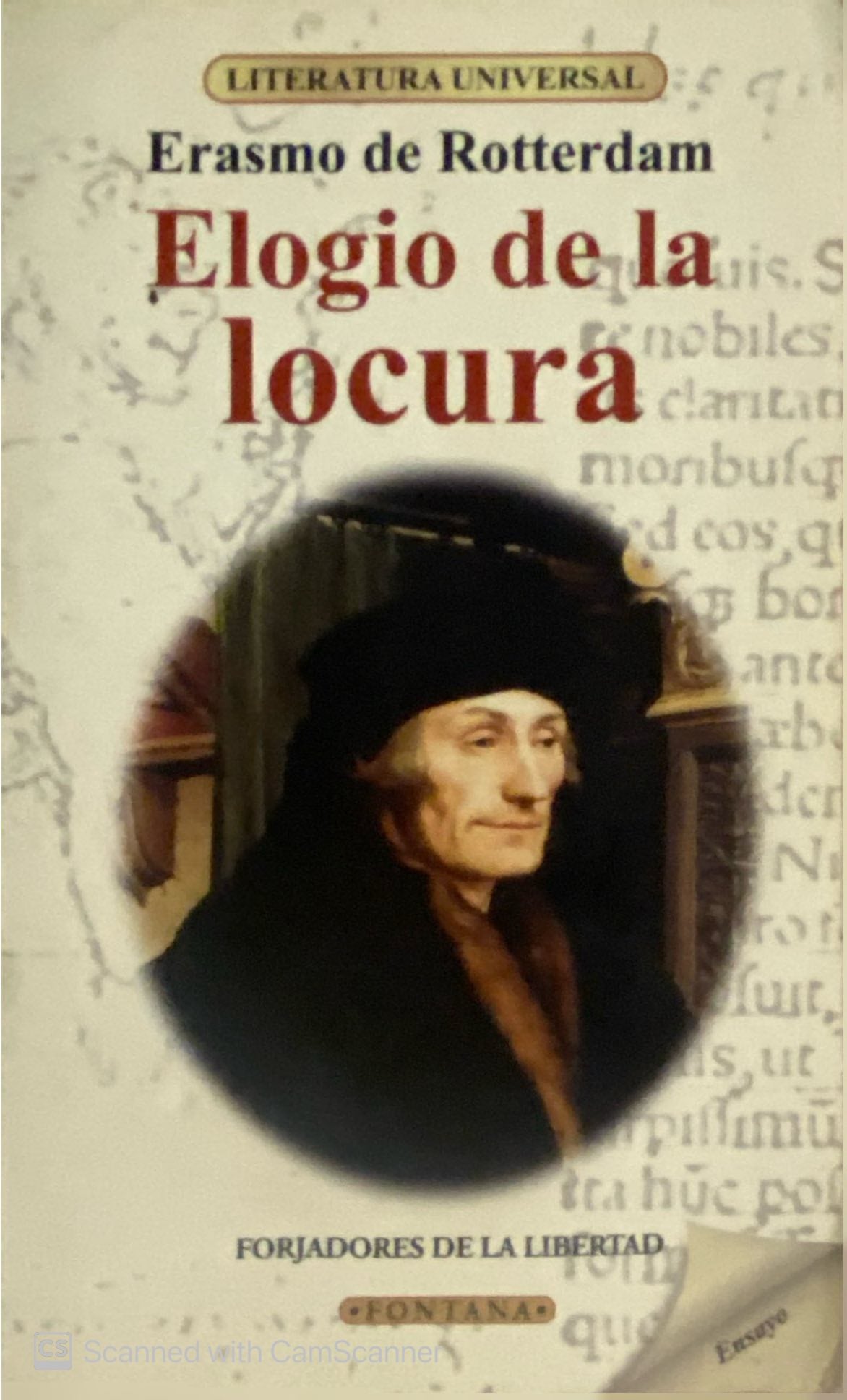 Elogio de la locura | Erasmo de Rotterdam