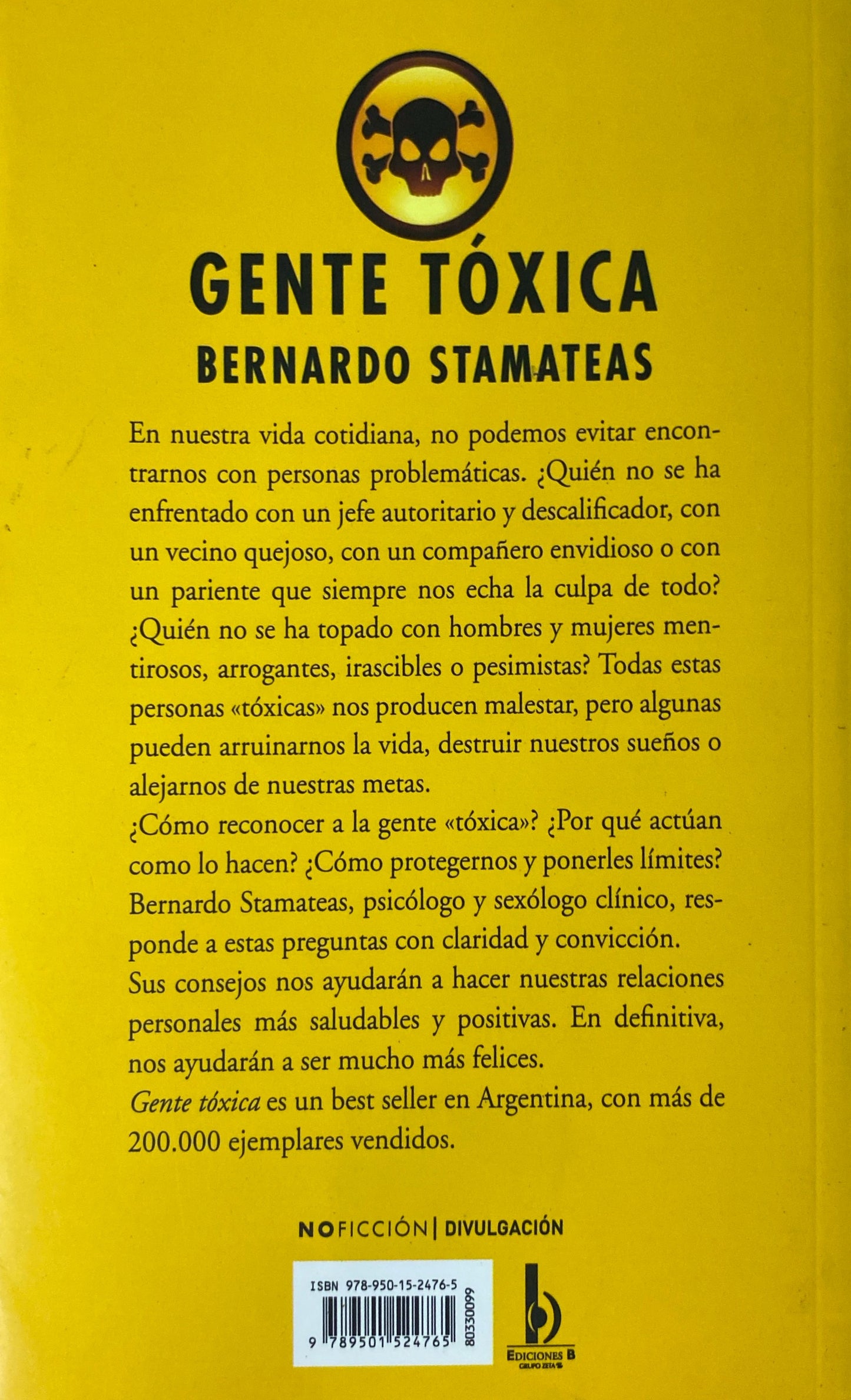 Gente tóxica | Bernardo Stamateas