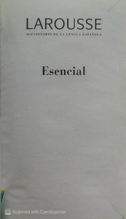 Diccionario Larousse Esencial