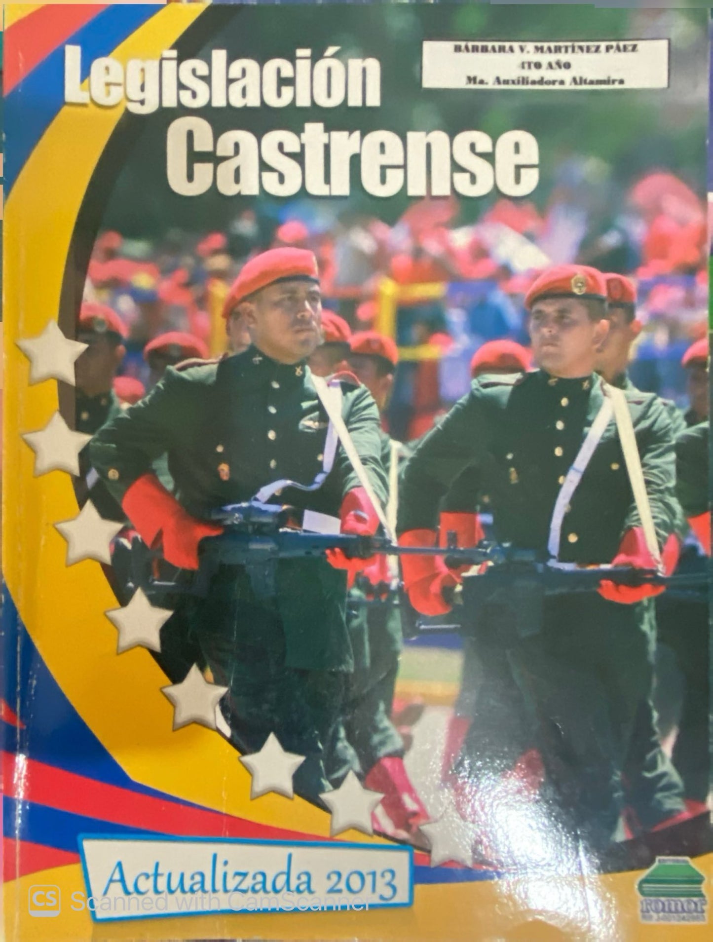 Legislación Castrense | Bárbara V. Martínez Páez