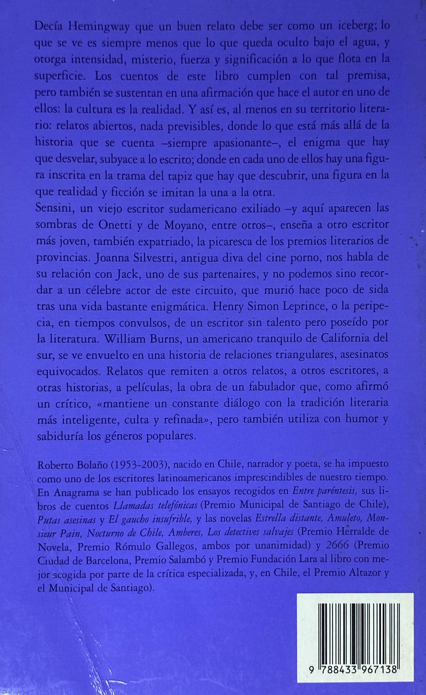 Llamadas teléfonicas | Roberto Bolaño