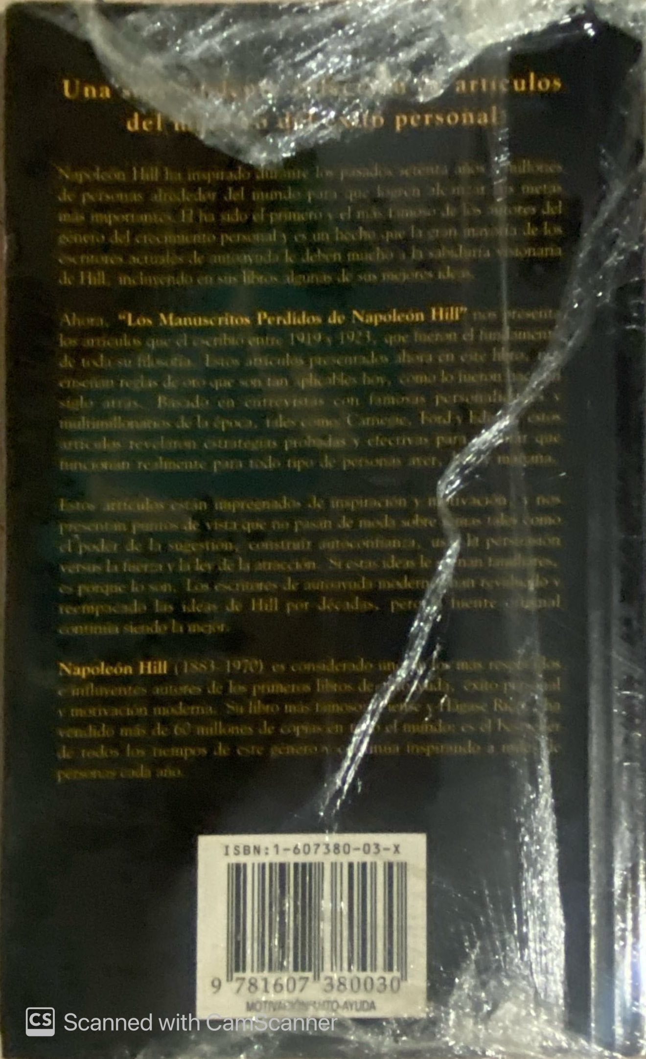 Los manuscritos perdidos de Napoleón Hill | Napoleón Hill
