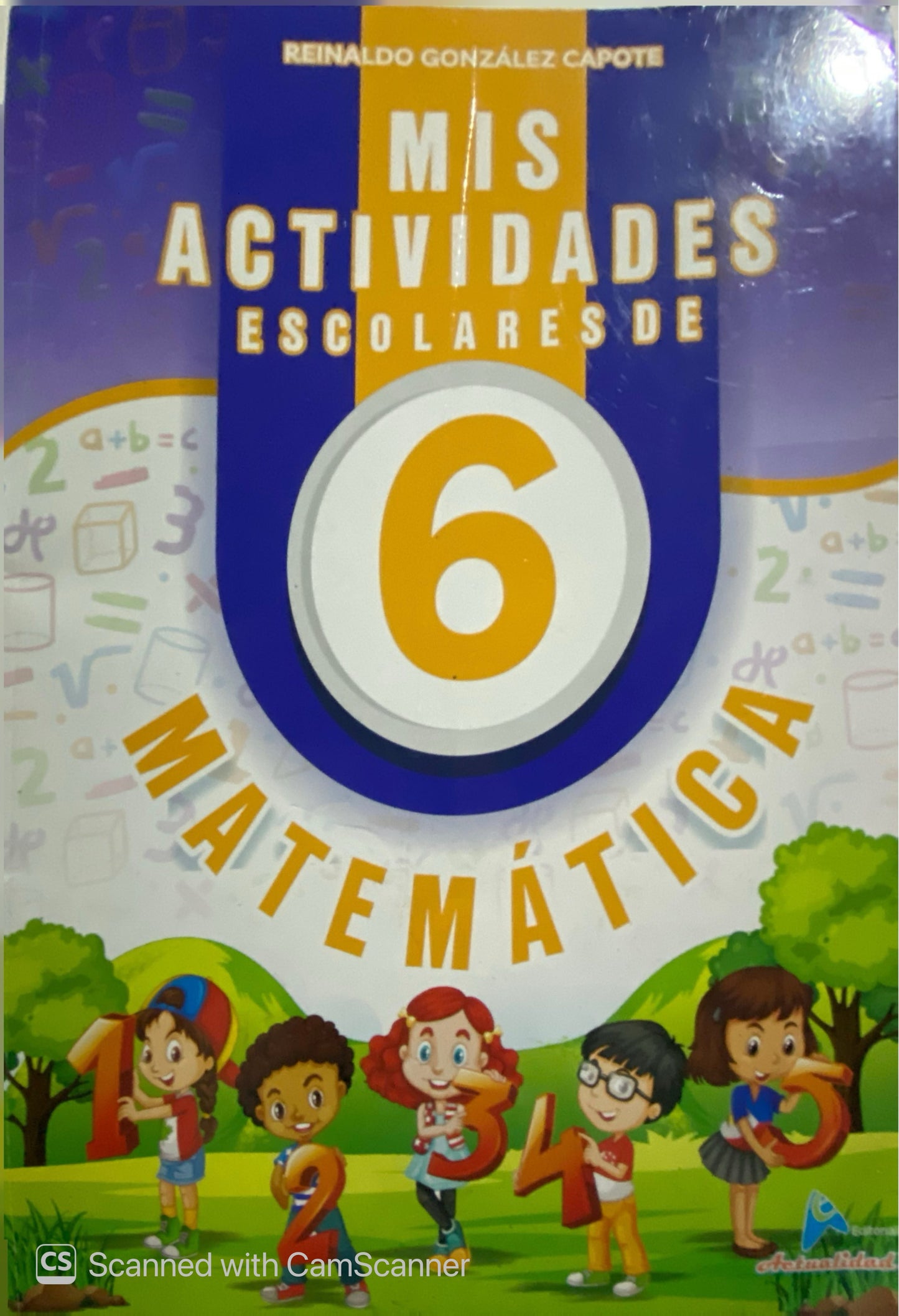 Mis actividades escolares de Matemática 6 | Reinaldo González Capote