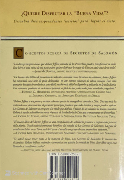 Secretos de Salomón | Robert Jeffress